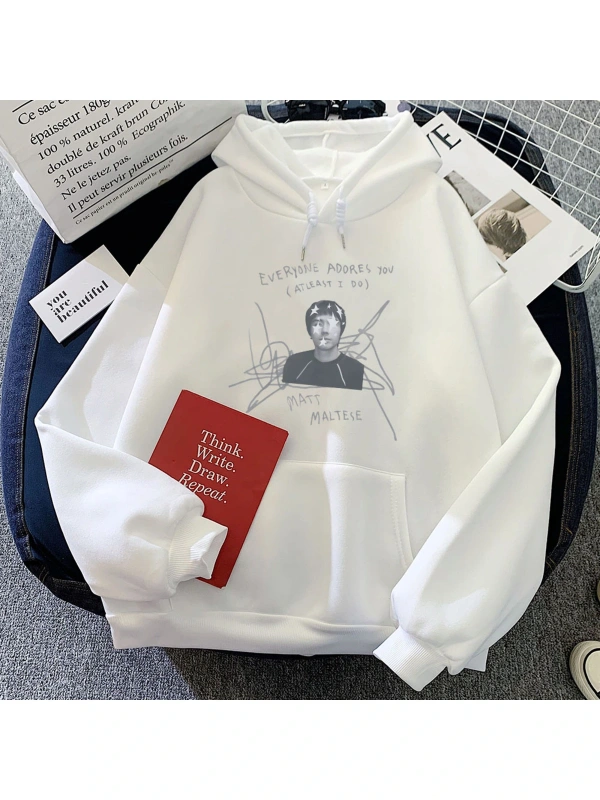 Beyaz Everyone Adores You Matt Maltese Hoodies Touring Just To Tour for