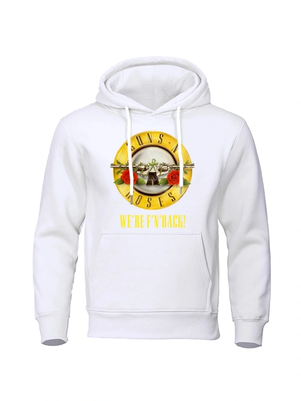 Beyaz Guns N Roses WeRe Back Metal Rock