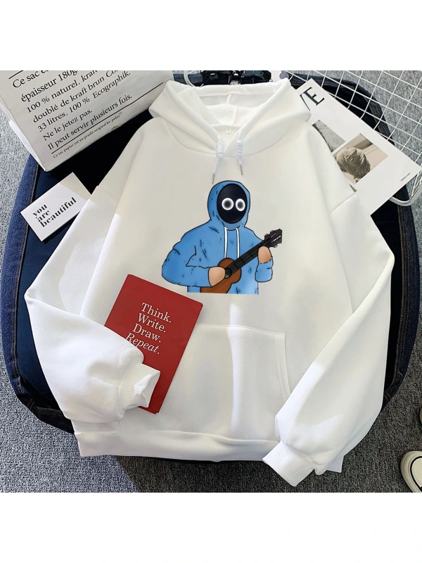 Beyaz Hoodies kıcı BoyWithUkeRopa De Mujer Winter derasmoda yumuşak