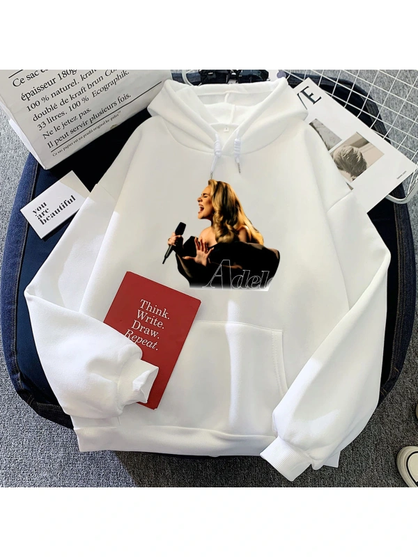 Beyaz i Adele Münih Turu Sudaderas Yumuşak u