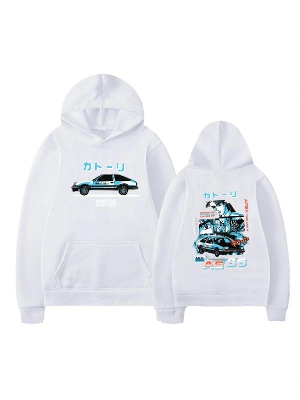 Beyaz İlk D Manga Hachiroku Anime Takumi Fujiwara Tofu dükkanı