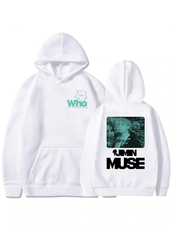 Beyaz Jimin Muse Kim Benim Kalbim Bekleme Kore Grup Üyesi Grafik