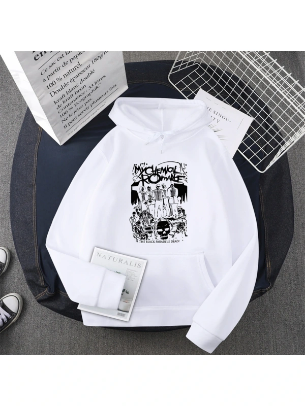 Beyaz Moda popüler tarzı benim kimyasal romantizm Mcr ölü