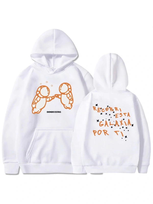 Beyaz Recorri Esta Galaxia Por Ti Hoodies Ivan Corneio Mirada Tour irt Cartoon Funny Gr