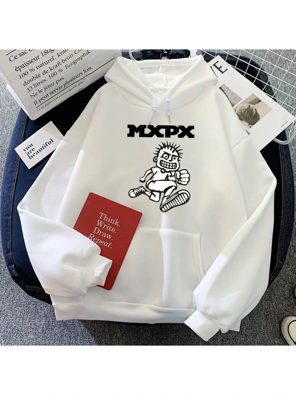Beyaz Ropa Mujer mxderas MxPx ağır zihinsel Rock Band Roupas Femininas u