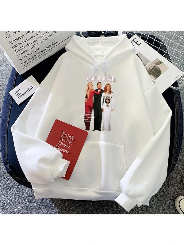 Beyaz Siyah Esprili Fantezi Film ÖLÜM BECOMES HER Film Grafik larE