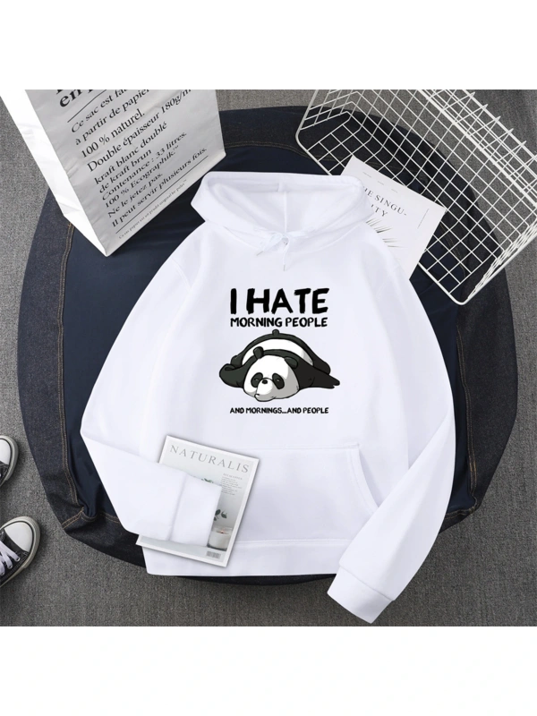 Beyaz Tembel Panda nefret sabah