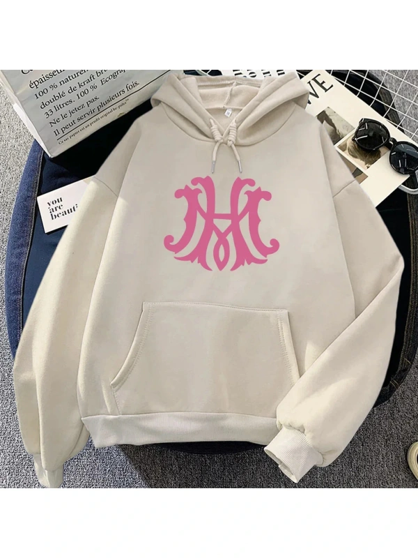 Beyaz TV serisi Maxton Hall Hoodie aramızda dünya grafik Moletom Femininouzun kollu ka