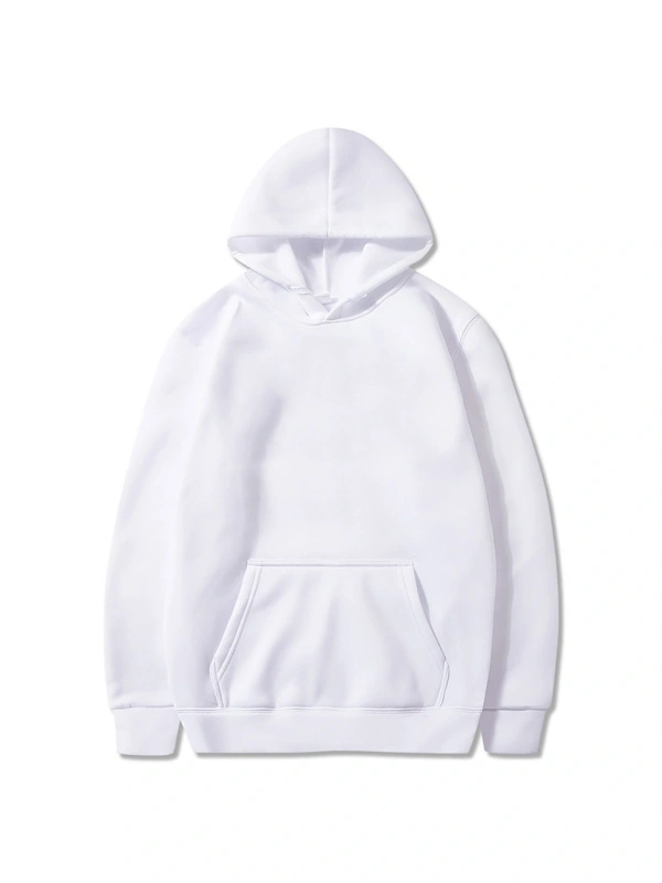 Beyaz Unisex Doner kebabı zengin Hoodie temel sonbaharHarajuku çift baskılı