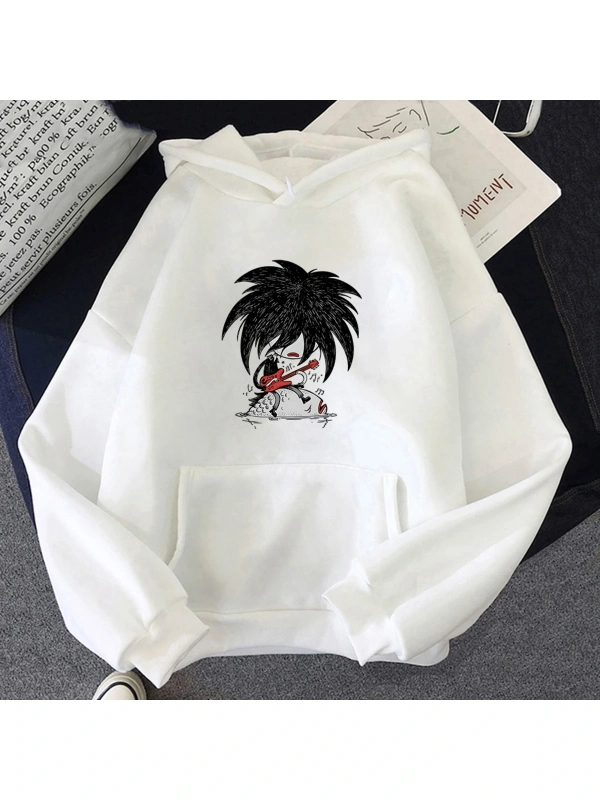 Beyaz Unisex Tedavi Robert Smith karikatür rahatek gömlek baskı giysi Hip H