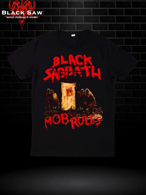 Black Sabbath MOB Rules Heavy Metal KODSİYAHSAW