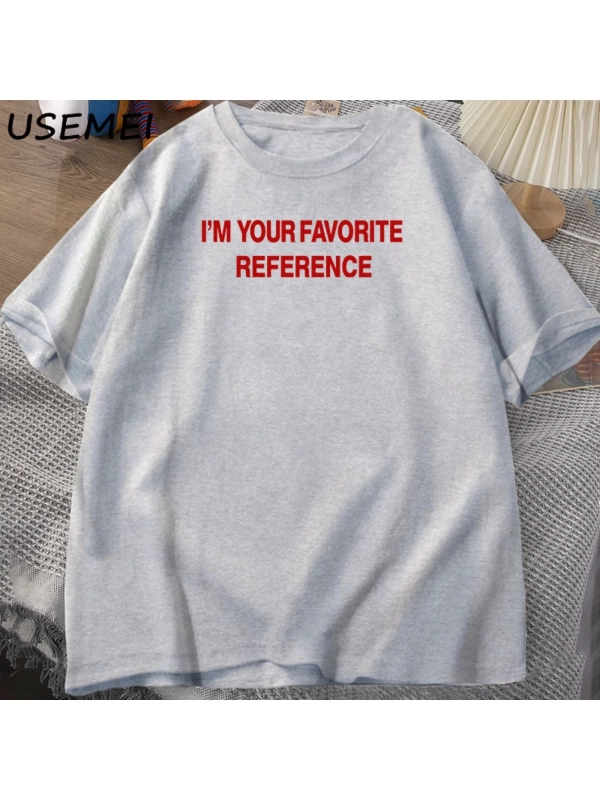 Charli XCX Ben Senin Favori Refrence Brat T-Shirt Unisex Tee Merch Hyperpop Y2K erkek Kısa Ko