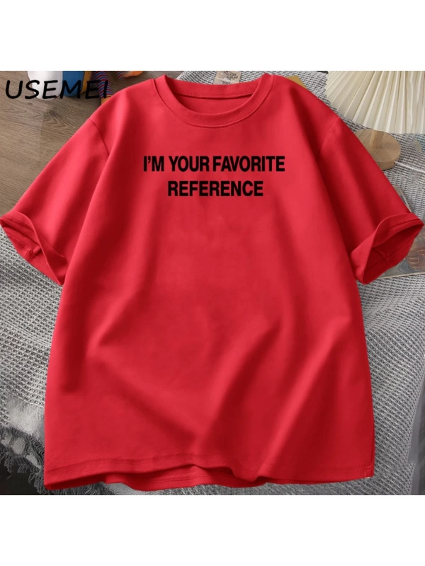 Charli XCX Ben Senin Favori Refrence Brat T-Shirt Unisex Tee Merch Hyperpop Y2K erkek Kısa Ko