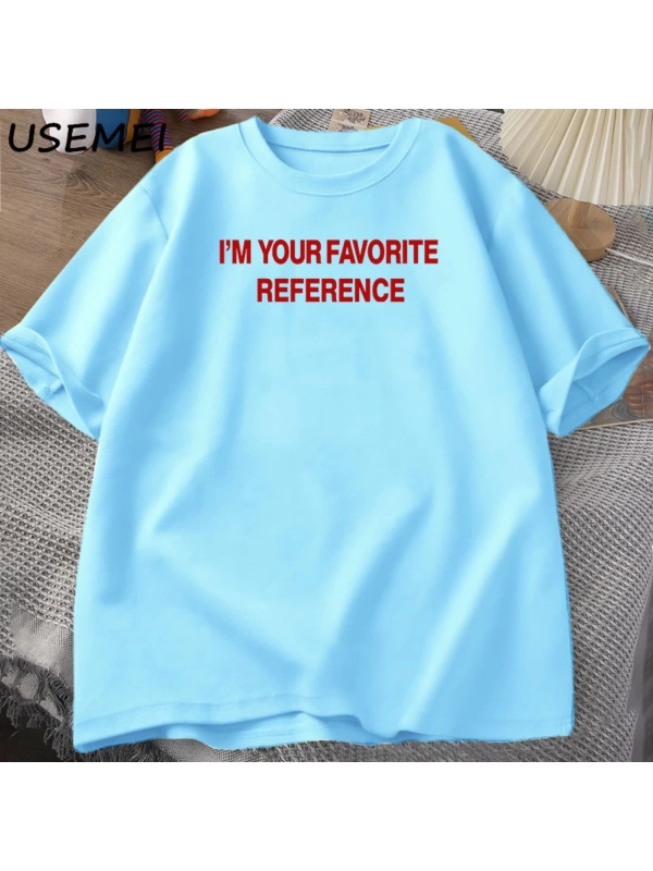 Charli XCX Ben Senin Favori Refrence Brat T-Shirt Unisex Tee Merch Hyperpop Y2K erkek Kısa Ko
