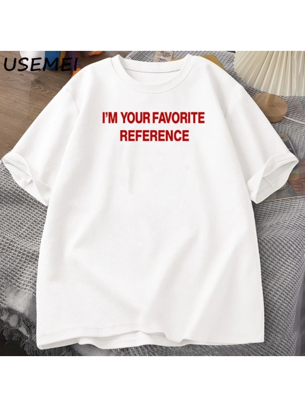 Charli XCX Ben Senin Favori Refrence Brat T-Shirt Unisex Tee Merch Hyperpop Y2K erkek Kısa Ko