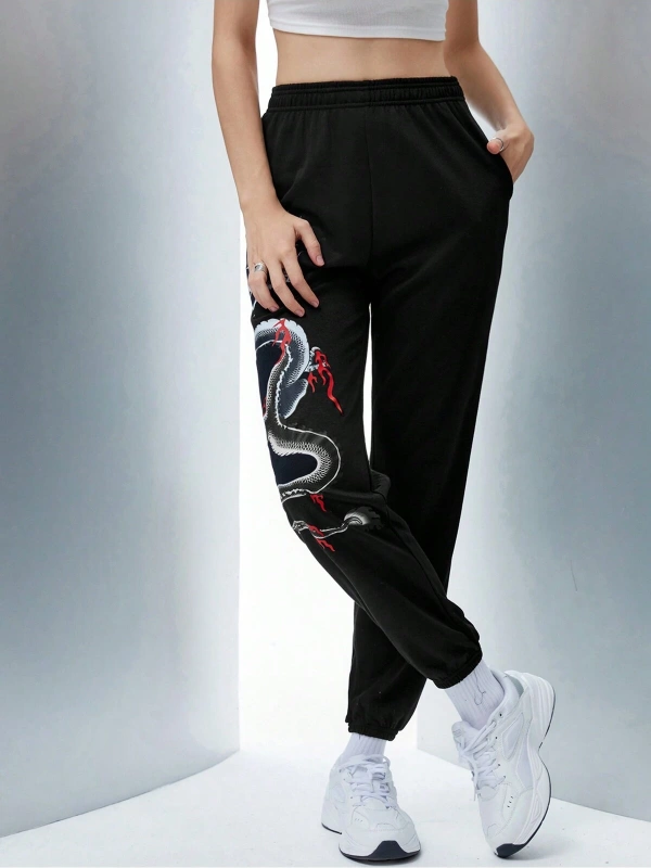 Coolane Dragon Graphic 4 Mevsim Eşofman