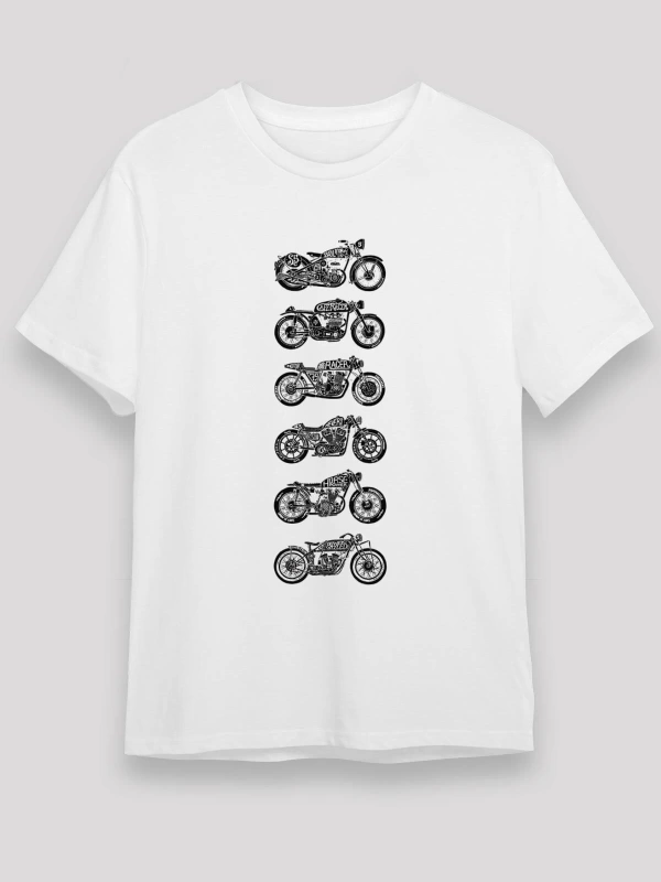 Dandy Beyaz Unisex Tişört T-Shirt