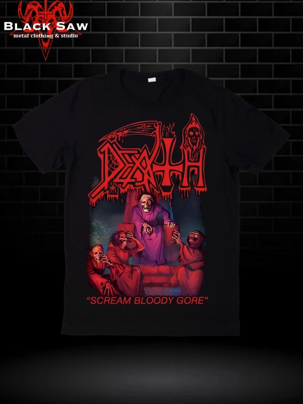 Death Scream Bloody Gore Death Metal KODSİYAHSAW