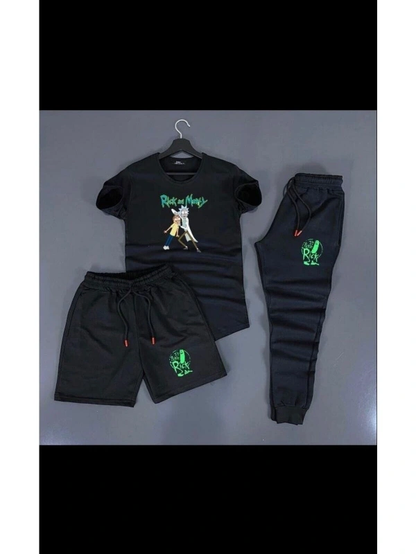 Deep & qaiser Rick Ayakta Baskı Unisex 3lü Kombin RİCKAYAK