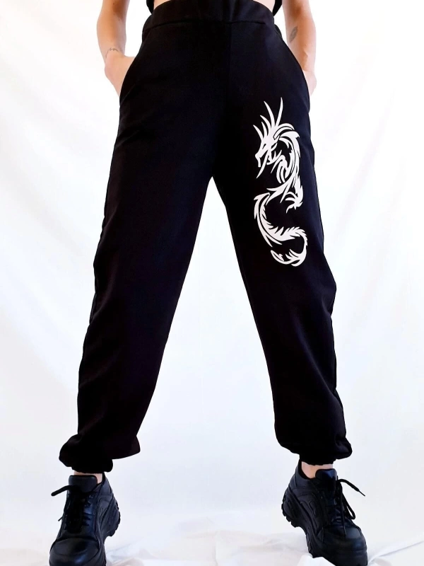 Dragon Siyah Jogger