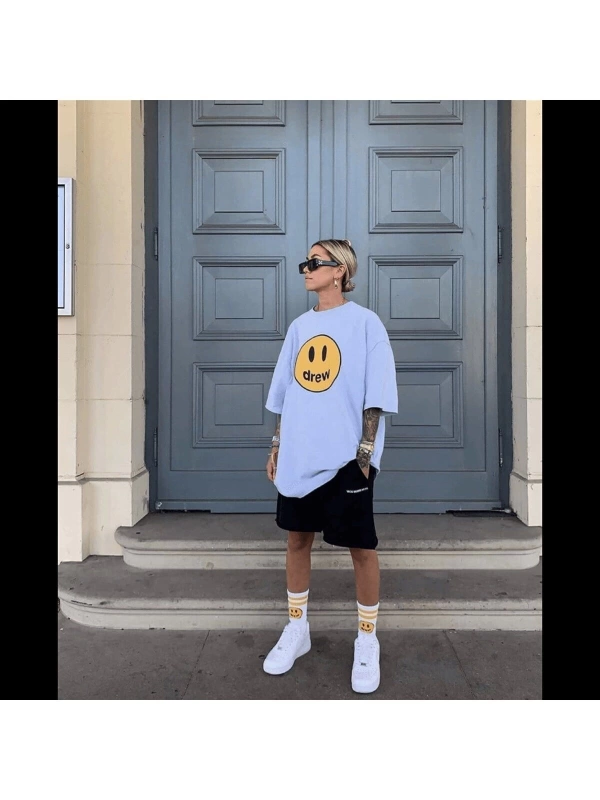 Drew Oversize T-shirt Beyaz