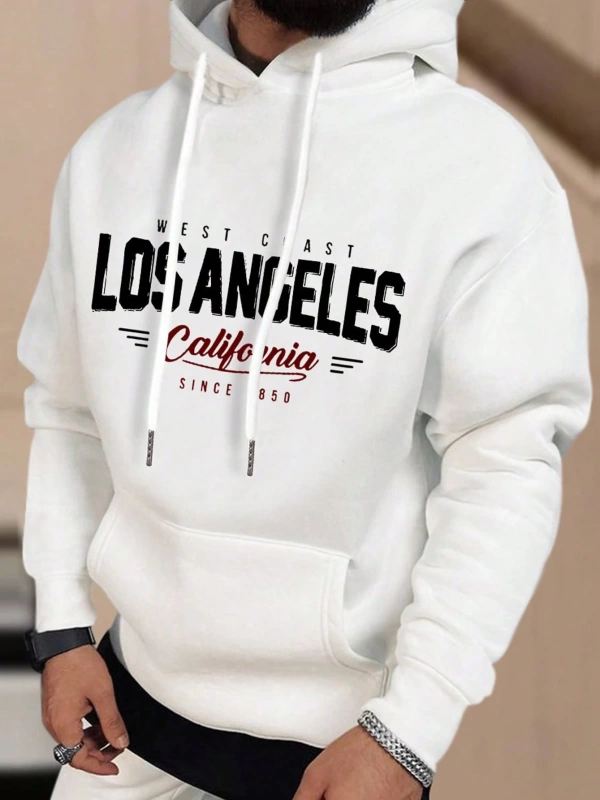 Erkek Kapşonlu Sweatshirt