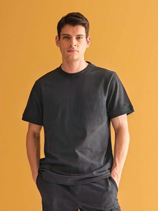 Erkek Oversize Comfort Kısa Kollu