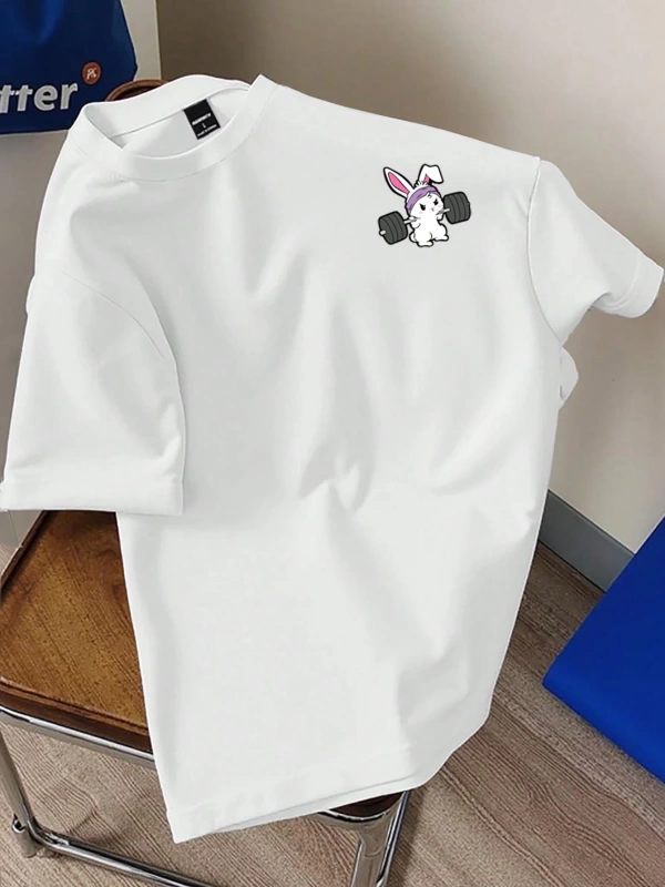Erkek Slim Fit Düz Renk Kısa Kollu Yuvarlak Yaka Tişört, Yaz İçin Moda