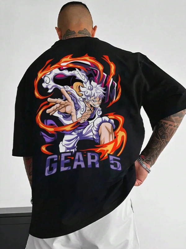 Erkek Tişörtleri Fit Crew Yaka Kısa Kollu Slogan Tişört Okul Kıyafetleri
