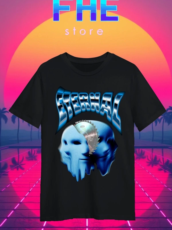 ETERNAL Y2K Baskılı KODSİYAHSAW