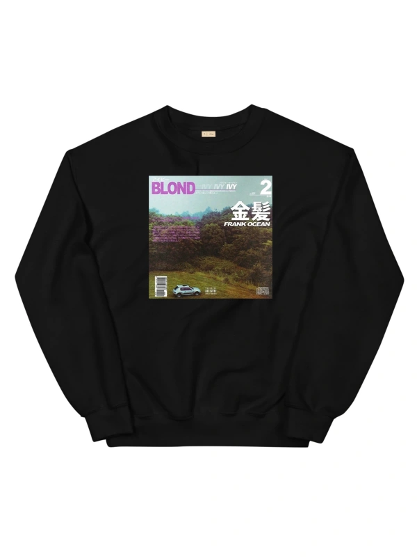 Frank Ocean Sweatshirt Siyah