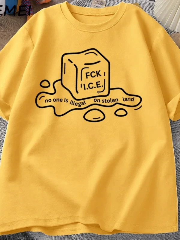 Funny ICE T Shirt Men Women Summer Cotton Short Sleeve T-shirt Casual O Neck Printed Tee Shir 3062