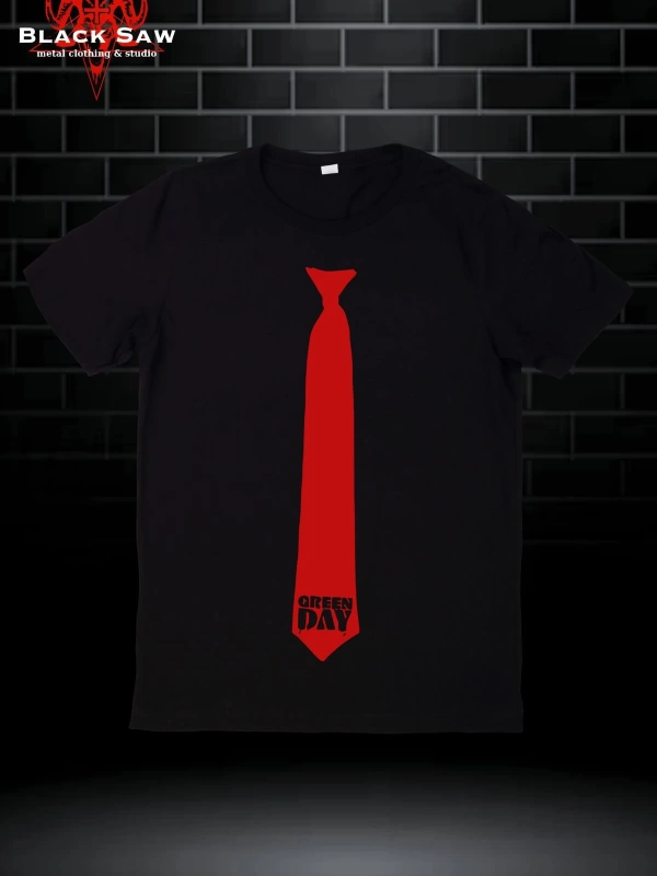 Green Day Redtie Punk KODSİYAHSAW