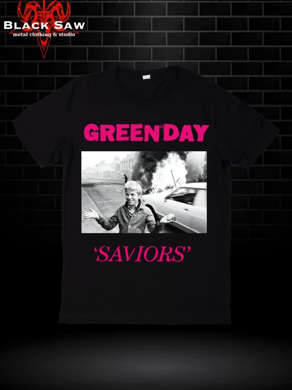 Green Day Saviors Punk KODSİYAHSAW