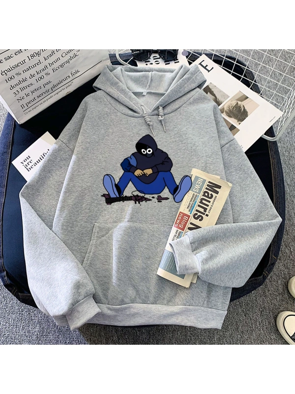 Gri BoyWithUke kıcıHoodies Moletom Feminino