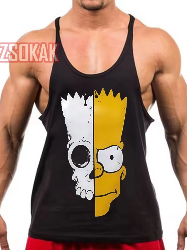 Gym Tank Top Fitness Sporcu Atleti GYM107