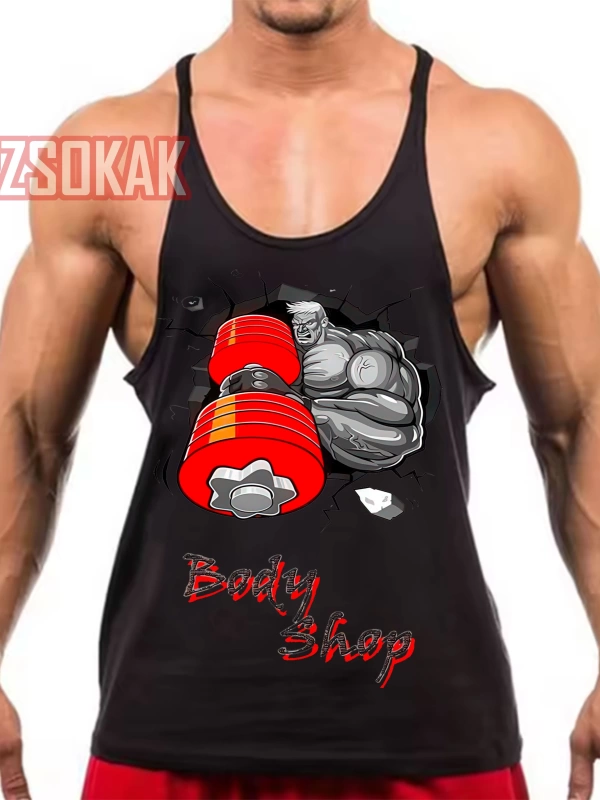 Gym Tank Top Fitness Sporcu Atleti GYM111