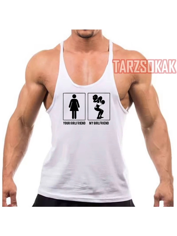 Gym Tank Top Fitness Sporcu Atleti GYM122