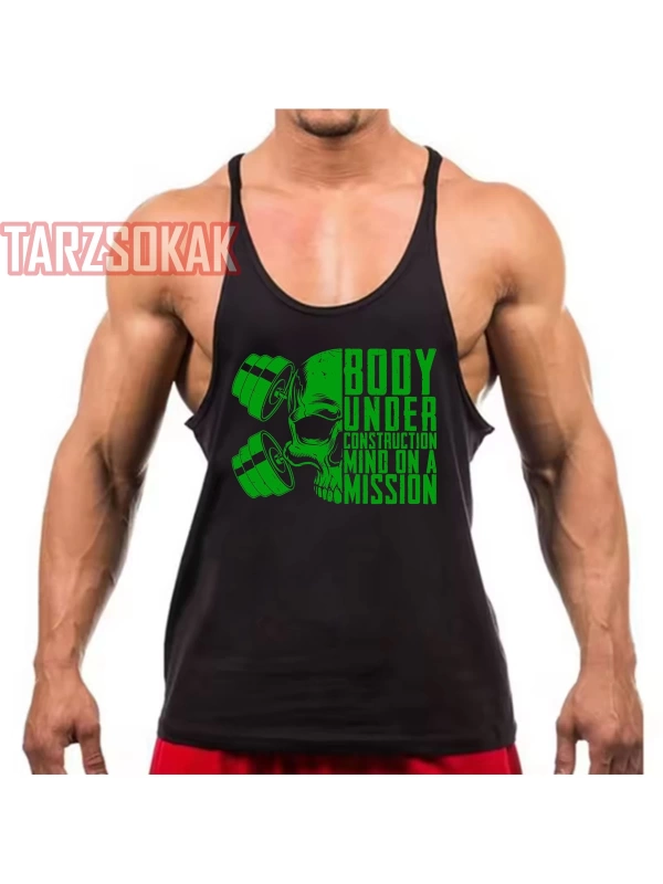 Gym Tank Top Fitness Sporcu Atleti GYM125