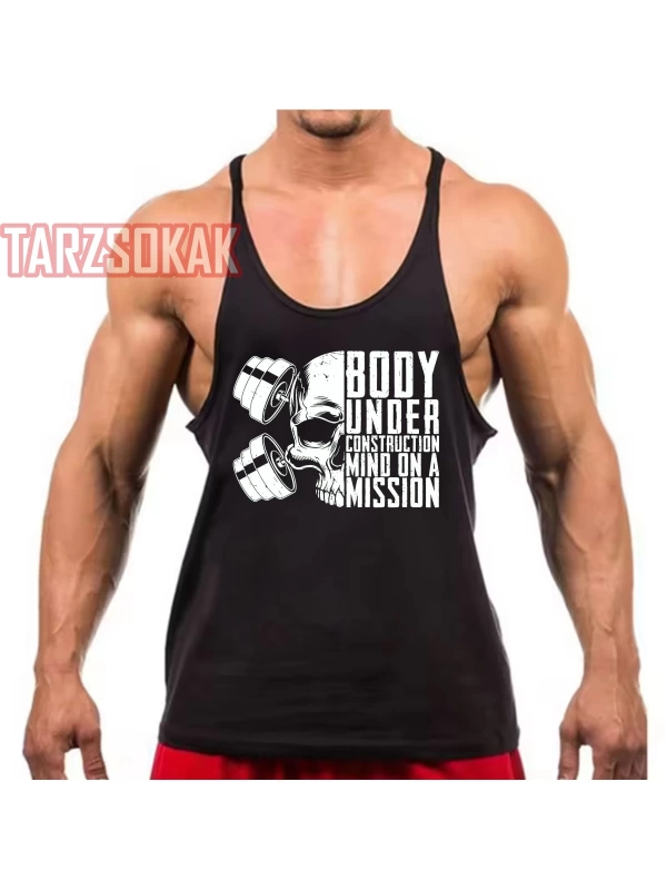 Gym Tank Top Fitness Sporcu Atleti GYM134
