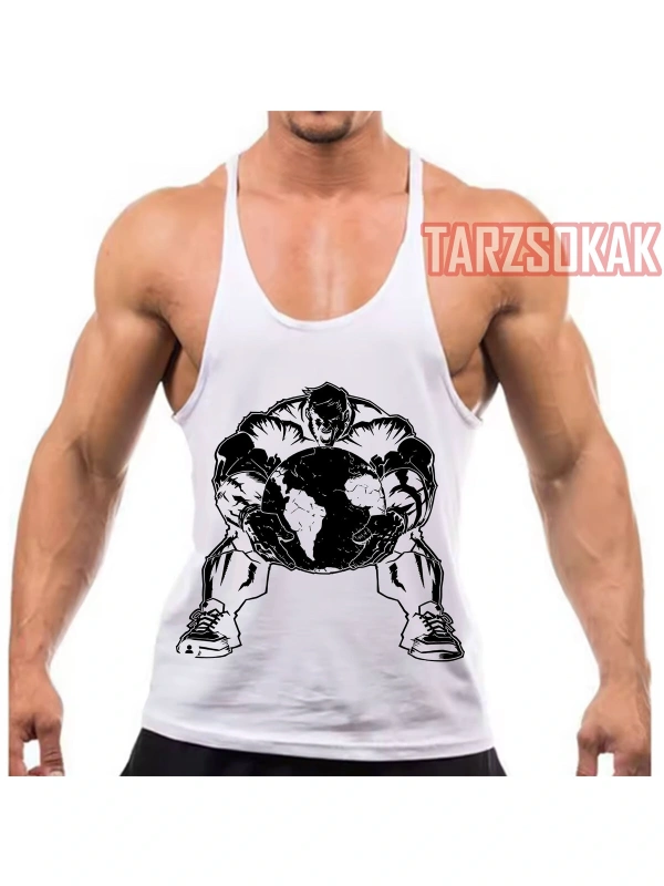 Gym Tank Top Fitness Sporcu Atleti GYM138