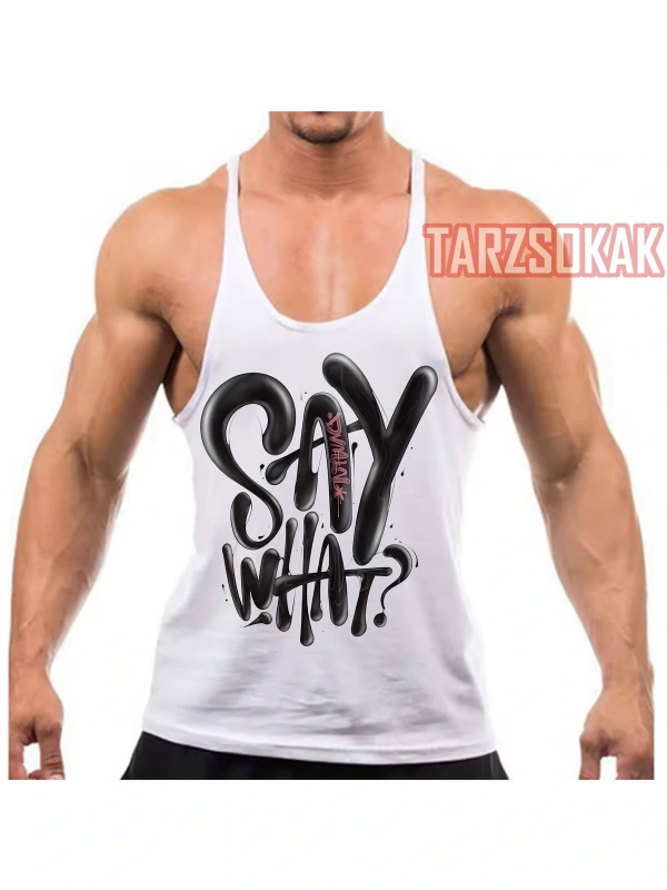 Gym Tank Top Fitness Sporcu Atleti GYM148