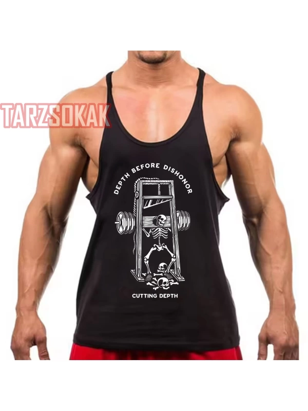 Gym Tank Top Fitness Sporcu Atleti GYM16