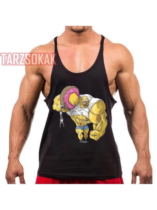 Gym Tank Top Fitness Sporcu Atleti GYM17