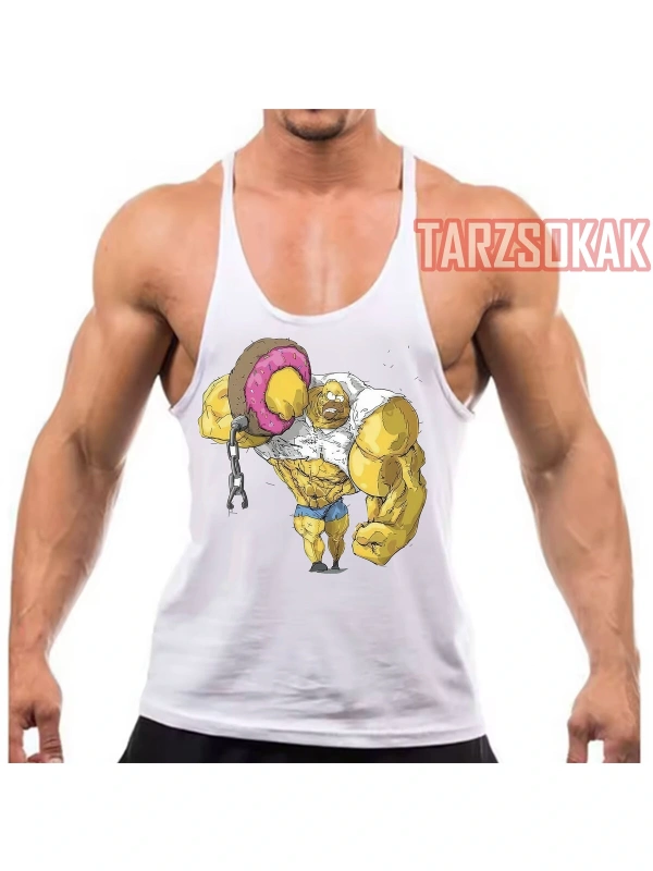 Gym Tank Top Fitness Sporcu Atleti GYM17