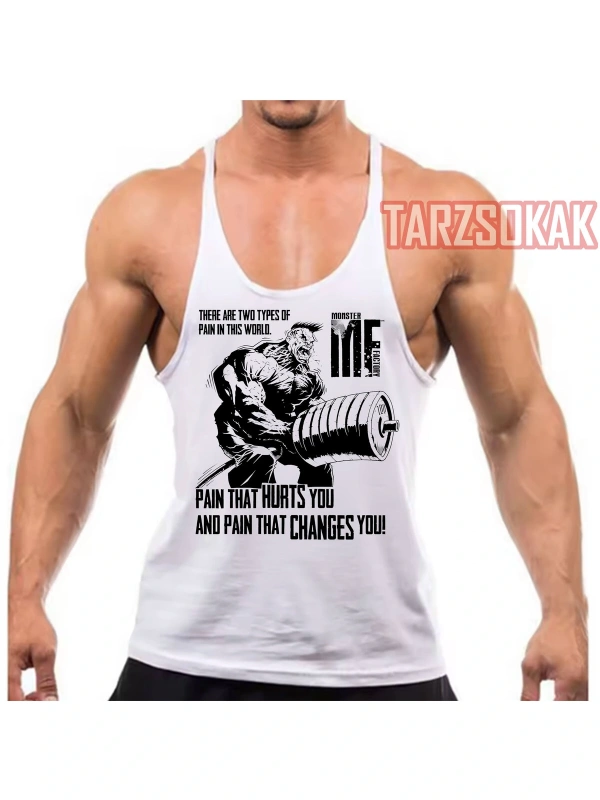 Gym Tank Top Fitness Sporcu Atleti GYM19