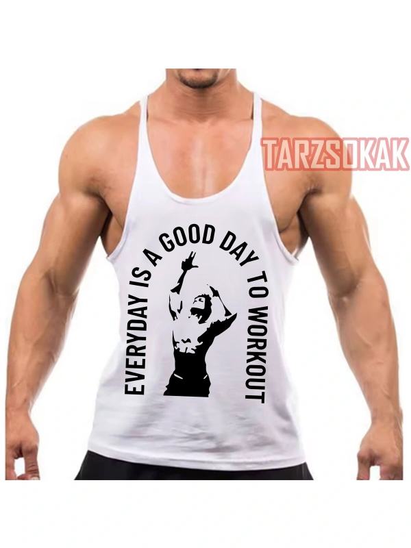 Gym Tank Top Fitness Sporcu Atleti GYM2