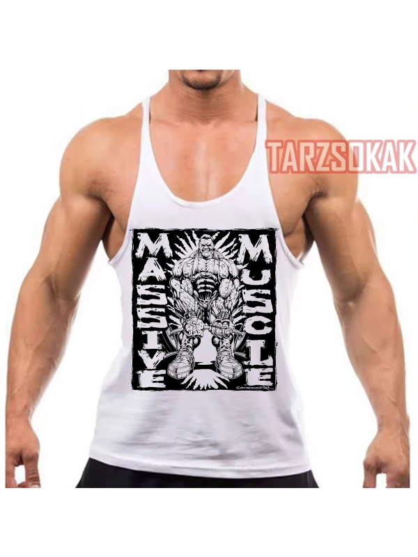 Gym Tank Top Fitness Sporcu Atleti GYM20