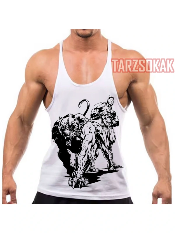 Gym Tank Top Fitness Sporcu Atleti GYM26