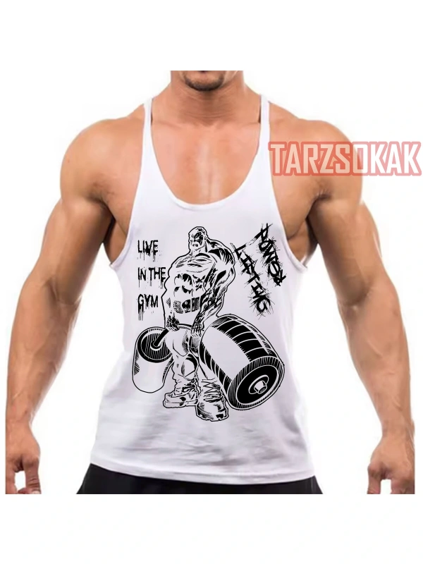 Gym Tank Top Fitness Sporcu Atleti GYM27
